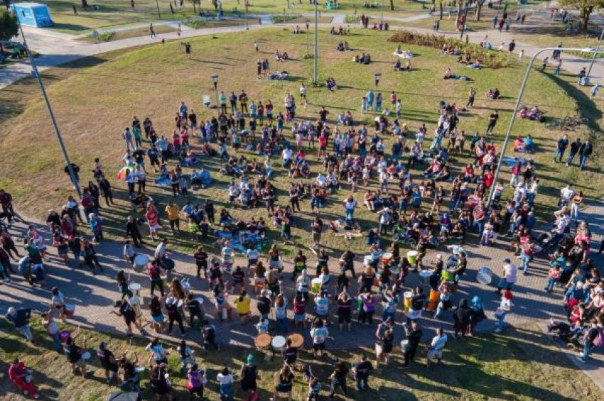 Nuevo anfiteatro municipal en el Parque Eva Perón de Lanús