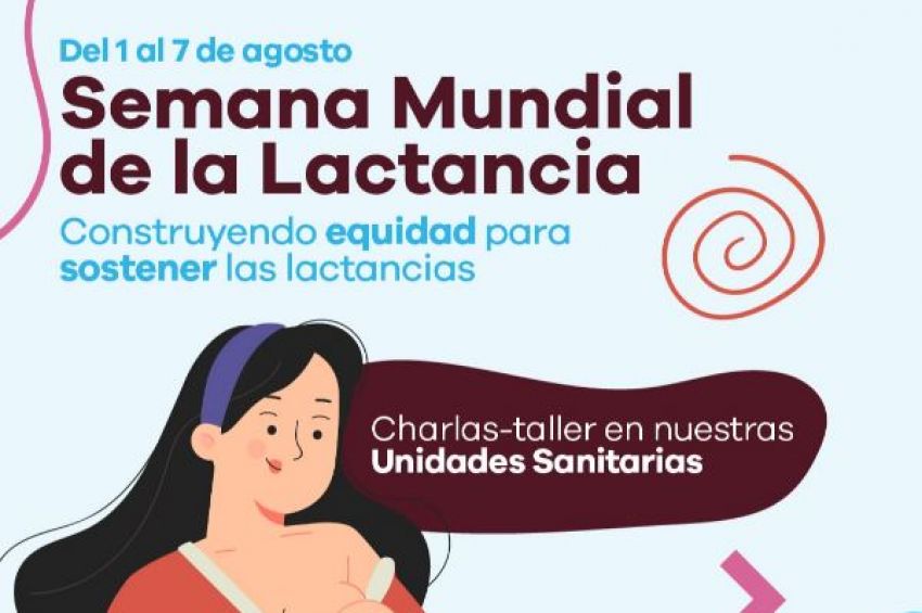 Semana Mundial de la Lactancia Materna: charlas y talleres gratuitos en las salas municipales de Lanús