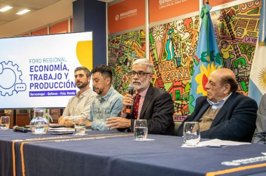 Se presentó el Foro Economía, Producción y Trabajo de Berazategui, Quilmes y Florencio Varela